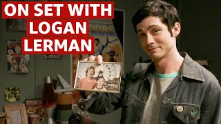 Logan Lerman From Hunters Behind The Scenes  Prime Video