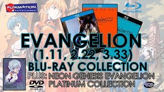 Evangelion 111 222 333 Bluray Collection  Neon Genesis Evangelion Platinum Complete DVD