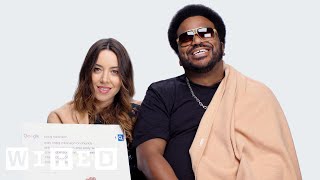 Aubrey Plaza  Craig Robinson Answer the Webs Most Searched Questions  WIRED