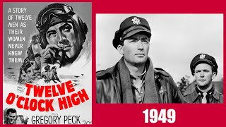 TWELVE OCLOCK HIGH Movie 1949 Starting Gregory Peck  Hugh Marlowe  HQ with Enhanced Audio