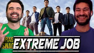 EXTREME JOB IS SO FUNNY Extreme Job Movie Reaction UNDERCOVER KOREAN COP FRIED CHICKEN