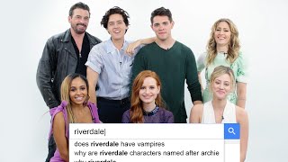 Riverdale Cast Answers the Webs Most Searched Questions  WIRED