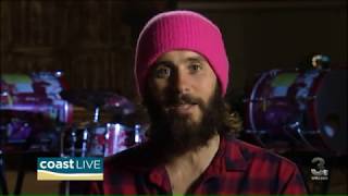 Jared Leto calls into Coast Live to talk about his new film project A Day in the Life of America