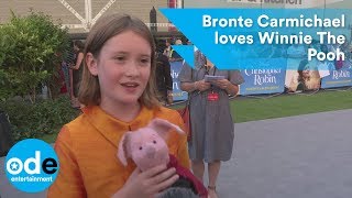 Bronte Carmichael loves Winnie The Pooh
