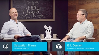 Udacity Talks Episode 4 Eric Darnell  Chief Creative Officer Baobab Studios