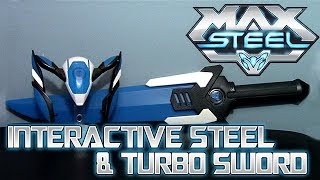 Max Steel 2013 Interactive Steel and Turbo Sword Toy Reviews
