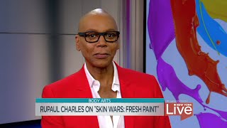 RuPaul on Skin Wars Fresh Paint  More