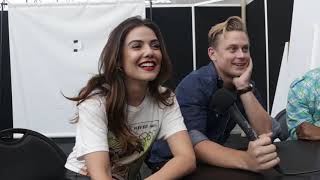 NYCC 2018 Interview  TELL ME A STORY  Danielle Campbell  Billy Magnussen