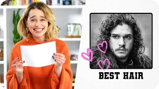 Emilia Clarke Gives the Game of Thrones Cast Superlatives  Omaze