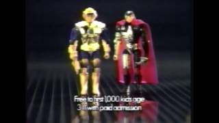 Captain Power TV Commercial 1987 Universal Studios Hollywood