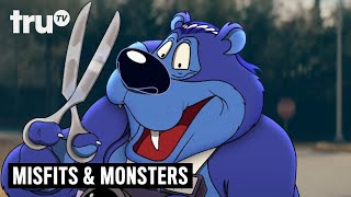 Bobcat Goldthwaits Misfits  Monsters  First Look at Bubba the Bear  truTV