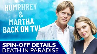 DEATH IN PARADISE Spinoff BEYOND PARADISE Details  Cast Kriss Marshall  Sally Bretton Film in UK