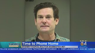 Trending Actor Henry Thomas Arrested