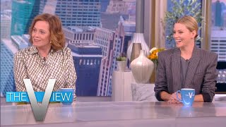 Sigourney Weaver Elizabeth Banks on Future of Reproductive Rights and Call Jane  The View