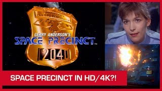 Space Precinct in HD or 4K Upscaled Opening Titles  Gerry Anderson