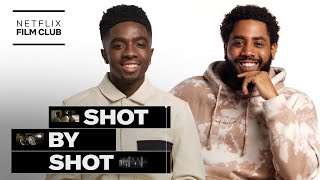 Caleb McLaughlin  Jharrel Jerome Break Down The Epic Chase Scene in Concrete Cowboy  Netflix