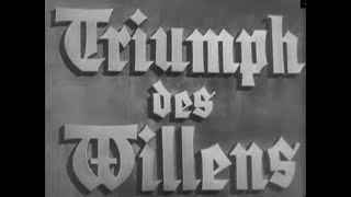 Triumph of the Will 1935 full movie with commentary SERIES