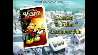 Mickeys Once Upon a Christmas 1999 trailer