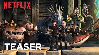 DreamWorks Dragons Race to the Edge Teaser HD  Netflix