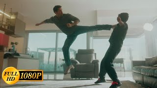 Scott Adkins fights with a Chinese woman at his villa  Accident Man Hitmans Holiday 2022