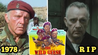 The Wild Geese 1978 Cast Then and Now 2022 Real Name and Age