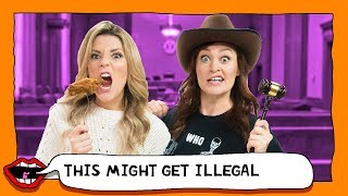 BREAKING THE WEIRDEST LAWS IN AMERICA with Grace Helbig  Mamrie Hart