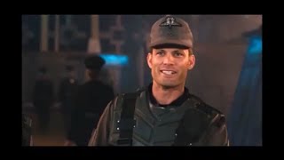 Skymarshal Arrives at Roku San  Johnny Rico Reunites With Friends  Scene From Starship Troopers 3