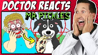 ER Doctor REACTS to Insane Mr Pickles Injuries