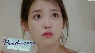 IU crying her heart out The Producers Ep 12
