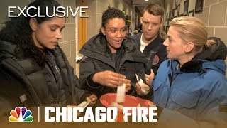 Fire Tweets Miranda Rae Mayo Kara Killmer  Annie Ilonzeh React  Chicago Fire Digital Exclusive