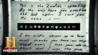 The Hunt For The Zodiac Killer The Holy Grail Of Unbroken Ciphers  Premieres Nov 14  History