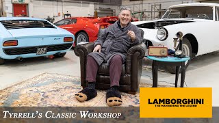 Iain Tyrrell exclusively reviews Lamborghini The Man Behind The Legend  Tyrrells Classic Workshop
