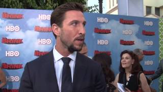 The Brink Pablo Schreiber Exclusive Premiere Interview  ScreenSlam