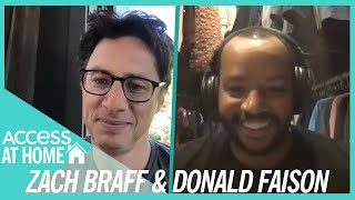 Zach Braff  Donald Faison Reflect On First Meeting It Was Like Out Of A Movie  AccessAtHome