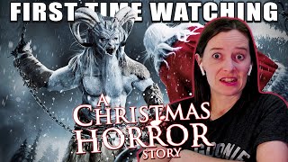 A Christmas Horror Story 2015  Movie Reaction  First Time Watching  Santa vs Krampus  Zombies