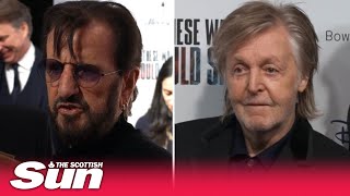 Paul McCartney and Ringo Starr chat at premiere of Abbey Road Studios documentary