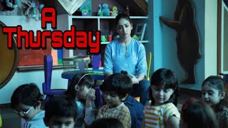 A Thursday Movie ending explain  teacher kidnapped 16 children and broadcast live on the internet