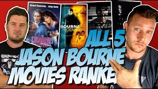 All 5 Jason Bourne Movies Ranked From Worst to Best w The Bourne Identity 1988 Discussion