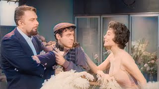 Jack Nicholson  The Little Shop of Horrors 1960 Comedy Horror  Colorized Movie Subtitles
