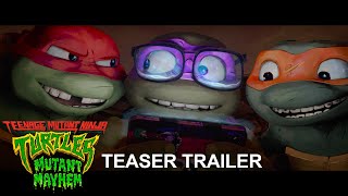 Teenage Mutant Ninja Turtles Mutant Mayhem  Teaser Trailer 2023 Movie  Seth Rogen
