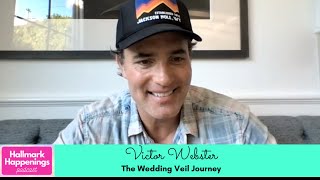 INTERVIEW Actor VICTOR WEBSTER from The Wedding Veil Journey Hallmark Channel