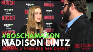 Madison Lintz at the Bosch Season 2 Premiere from Amazon BoschAmazon