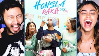 HONSLA RAKH  Diljit Dosanjh  Sonam Bajwa  Shehnaaz Gill  Shinda Grewal  Trailer Reaction