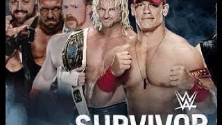 WWE Survivor Series  Team Cena  John Cena Ryback Dolph Ziggler Sheamus  Big Show  Team John Cena