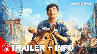 RIDE ON  Jackie Chan Teaches A Horse How To Be A Stuntman In This English Sub Trailer 2023 