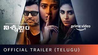 Nishabdham  Official Trailer Telugu  R Madhavan Anushka Shetty  Amazon Original Movie  Oct 2
