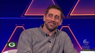 Aaron Rodgers defeats Erin Andrews on ABCs The 100000 Pyramid