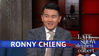 Ronny Chieng Brings Stephen A Colbert Report Souvenir