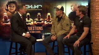 Actor Jim Caviezel and Tim Ballard of Operation Underground Railroad  3 Questions with Bob Evans
