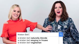 Melissa McCarthy  Kristen Bell Answer The Webs Most Searched Questions  WIRED